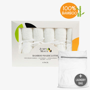 Baby Washcloths - Jumpy Moo's - Baby Essentials